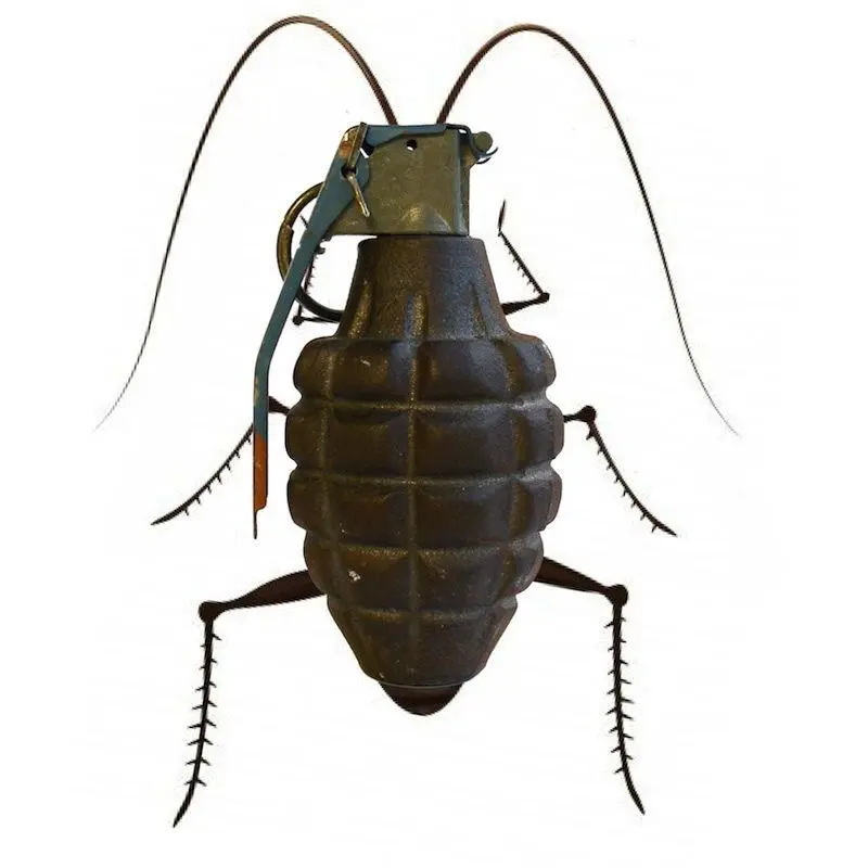 hand grenade cockroach